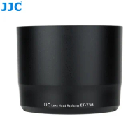 JJC Lens Hood Shade for CANON EF 70-300MM F/4-5.6L IS USM Lens as ET-73B BLACK