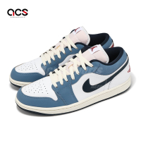 Nike 休閒鞋 Air Jordan 1 Low SE 男鞋 藍 紅 Motion AJ1 低筒  HM3711-144