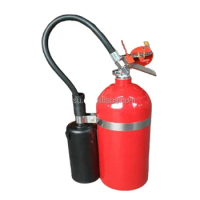 4.5KG Aluminium Alloy Carbon Dioxide CO2 Fire Extinguisher 10lb 4.5kg AA6061 Material CO2 fire extinguisher