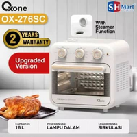 Oxone OX276SC Air Friyer Oven Steam 16 Liter Low Watt Garansi Resmi