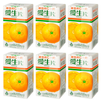 【人生渡邊】愛生片 維他命C+鈣X6瓶(30粒/瓶)