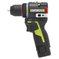 WORX WU135 2.0Ah鋰電x2 1.5A充電器x1 12V 雙速無刷衝擊電鑽 BLACK (V000) 
