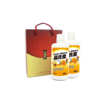 【草本之家】晶氏能葉黃素液1000mlX2瓶禮盒組(山桑子.枸杞.藍莓.金盞花.葉黃素.玉米黃素.維生素A)年節送禮