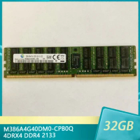 For Samsung RAM 32GB 32G 4DRX4 DDR4 2133 PC4-2133P REG M386A4G40DM0-CPB0Q Server Memory