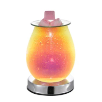AT14 Electric Wax Melts Warmer 3D Glass Warmer Wax Melt Warmer For Warming Scented Wax Square Or Essential Oils
