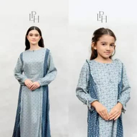 Little Palmerhaus Saraya Mom Gamis / Saraya Girl Gamis Anak - Baju Gamis Couple Ibu & Anak / Gamis I