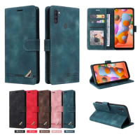 For Samsung Galaxy M13 Case M13 SM-M135F Cover Wallet Card Slots Phone Case for Samsung M 13 M12 M11 M31 M10 Leather Cases Funda