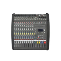 professional Double DSP effect 1000W 10 Channels Audio mixer Power Usb Reverb Mixing Console for stage