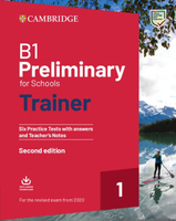劍橋英檢解題訓練本 B1 Preliminary for Schools (PET) Trainer(附解答版) (2版) Cambridge 2023 Cambridge