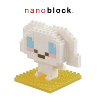 現貨代理 河田積木 nanoblock 積木 NBCC-012 大耳狗