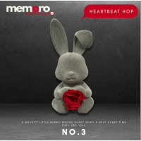 MEMORO HEARTBEAT HOP Size S 1/8 Valentine Collection