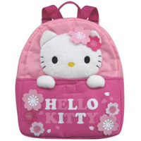 Hello Kitty 後背包 粉 立體 櫻花 雙肩包 書包 三麗鷗 凱蒂貓 KT 日貨 正版 授權 J00030221