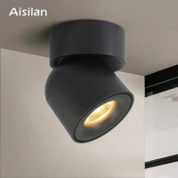 [COD] Lampu Hias Dekorasi Plafon   Sorot Teras Minimalis Nordic Lamp Warm White 3000K 7Watt Putar 36