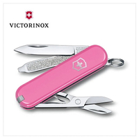 VICTORINOX 瑞士維氏 瑞士刀 7用款 58mm Cherry Blossom 粉紅 0.6223.51G