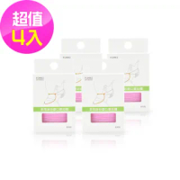 【PUMIKZ 波米斯】台灣製造多用途矽膠口罩掛繩適合長時間配戴(粉紅色4條1組)