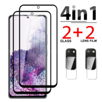 4in1 Tempered Glass For Samsung Galaxy S20 FE 4G Screen ProtectoR And Camera Film for Samsung S20 Fe Screen Glass