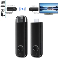 1080P Wireless HDMI Extender Transmitter Receiver Display Dongle TV Stick Video Share for Camera DVD PC laptop To TV Projector