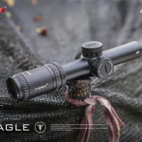 T-EAGLE Optics Sight Riflescope Fits Airgun Airsoft For Hunting Scope With Mounts Optics For Pneumatics LPVO AR1-6X24 IR Scopes
