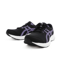 Asics GEL-Contend 8 女 慢跑鞋 寬楦 路跑 基本款 黑紫 1012B561-001