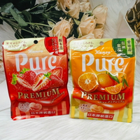 日本 Pure PREMIUM 夾心軟糖 54g 草莓風味/蜜柑風味 兩款供選｜全店$199免運