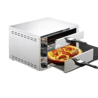 Electric Pizza Oven Multifunctional Commercial 25L Large Capacity Suit for Gas Single and Double Layer Baking Kitchen Appliances