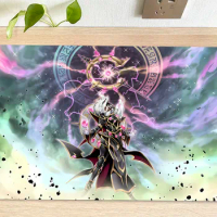 YuGiOh Table Playmat Spell Power Mastery TCG CCG Mat Trading Card Game Mat Mouse Pad Gaming Play Mat Mousepad Free Bag