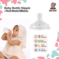 ⭐Moo Baby Puting Botol Susu Puting Susu Leher Lebar Nipple Puting Susu Event Puting Botol Wide Neck 