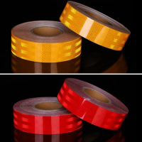 Reflective Tape Road Warning Strip Automotive Body Motorcycle Decoration Car Sticker