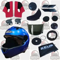 Baut Ring Rachet Screw Mur Knop Ventilasi Cover Key Lock Helm Zeus COVER HELM