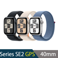 二合一充電線組【Apple】Apple Watch SE2 2023 GPS 40mm(鋁金屬錶殼搭配運動型錶環)