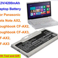 Cameron Sino 4200mAh battery CF-VZSU81, CF-VZSU85 for Panasonic CF-AX2,CF-AX3,Lets Note AX2,Toughbook CF-AX2,Toughbook CF-AX3