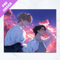 [Official Original]Korean Manga Lost in the Cloud Canvas Frame [Preorder Only] 35x29cm
