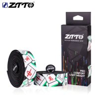 ZTTO BD9 Road Bike Bar Tape Ethnic Style Mahjong Handlebar EVA PU High Quality Durable Shock-Proof Roadbike Bartape