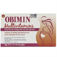 Obimin Multivitamins bổ sung vitamin, khoáng chất cho phụ nữ mang thai