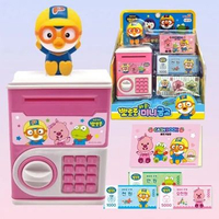 Pororo Money Safe Box Toy / Mainan Celengan Pink
