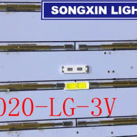 60pcs FOR LG Innotek LED LED Backlight 0.5W 7020 3V Cool white 40LM TV Application LEWWS72R24GZ00