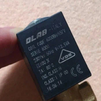 Italy OLAB Solenoid ,6000 Series AC230V 50Hz Normally Closed Air/Water Valve J