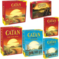English version catan board game puzzle leisure toy game card 2-8 people party card games