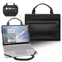 For 15.6 "Acer Swift 3 PU leather laptop case cover portable bag sleeve with bag handle