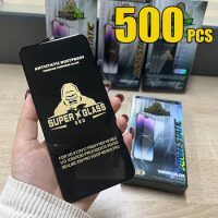 500pcs ESD Tempered Glass Super OG Screen Protector Film Cover For Samsung Galaxy S24 Ultra S23 Plus S22 S21 FE A01S A02S A03S