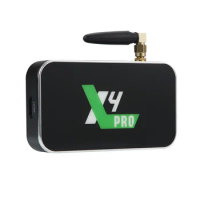 New arrival UGOOS X4 Pro TV BOX Android 11 Amlogic S905X4 LPDDR4 4GB 32GB Support AV1 4K android sma