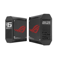 ASUS ROG Rapture GT6 三頻 WiFi 6 Mesh WiFi 系統(2個裝) AX10000(NE-AZAXG6B)