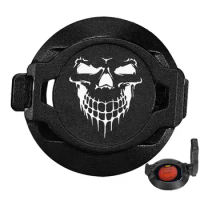 Push Start Button Cover Car Start Button Protective Cover Car Interior Accessories Push Start Button Ring Skull Pattern Ignition