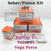 Seher Piston Kit 1DY Yamaha Jupiter Z1 Force Fi Vega Force OS Oversize STD 0.50 100 Presisi dan Awet