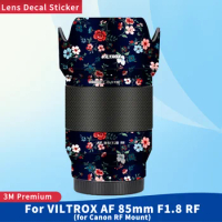 For VILTROX AF 85mm F1.8 RF for Canon RF Mount Lens Skin Anti-Scratch Protective Film Body Protector Sticker AF85 F/1.8 85/1.8
