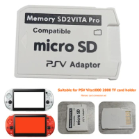 1-10PCS SD2VITA 6.0 Memory Card Adapter for PlayStation PS Vita Henkaku 3.65 Micro-Secure Digital Memory Card Holder Game Parts