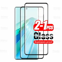 1-2Pcs Full Curved Tempered Glass For Honor X9A Protective Glasses HonorX9A Honer Honar X 9A X9 A RMO-NX1 Screen Protector Films