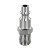Brand New Quick Connector Accessories Silver 1/4Inch 6Pcs Air Hose Fitting Connector For Air Hose Pneumatic Tool
