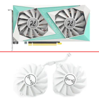 Cooling Fan 2PCS 85MM 4PIN RTX2060 RX5500XT GPU FAN For PELADN RTX2060 2060 super RX5500 XT video Card Fan