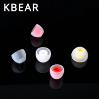 KBEAR 07 Silicone Upgrade Headphone Eartips 1pair(2pcs) 5pairs(10pcs) Noise Isolating With S M M- L Size For KBEAR TRI Earphone
